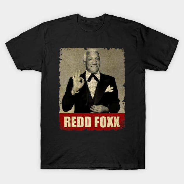 Redd Foxx - NEW RETRO STYLE T-Shirt by FREEDOM FIGHTER PROD